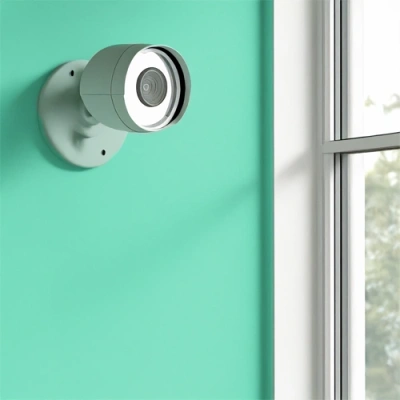 Bakersfield vivint camera facing a window